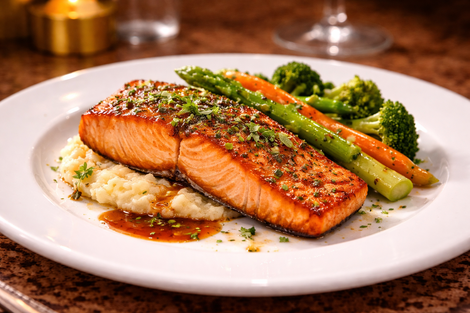 Grilled Salmon